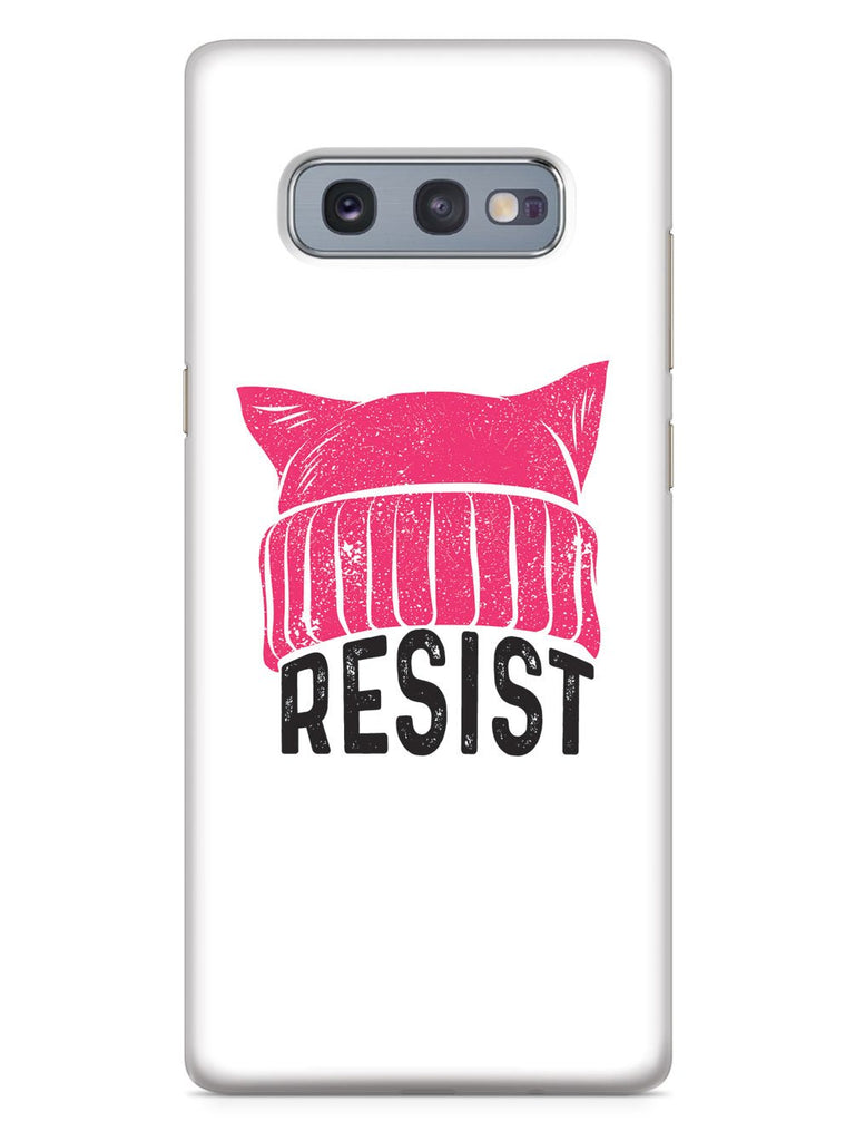 RESIST - Pussy Hat - White Case - pipercleo.com