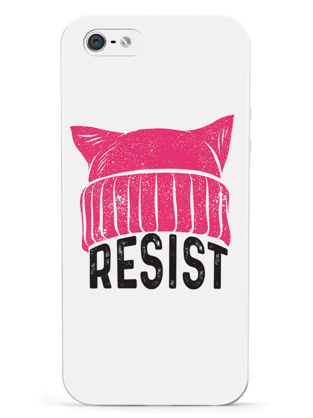 RESIST - Pussy Hat - White Case - pipercleo.com