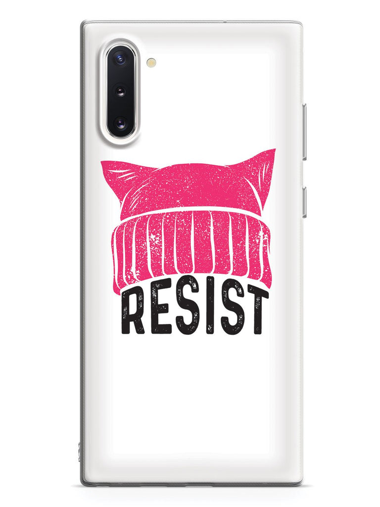 RESIST - Pussy Hat - White Case - pipercleo.com