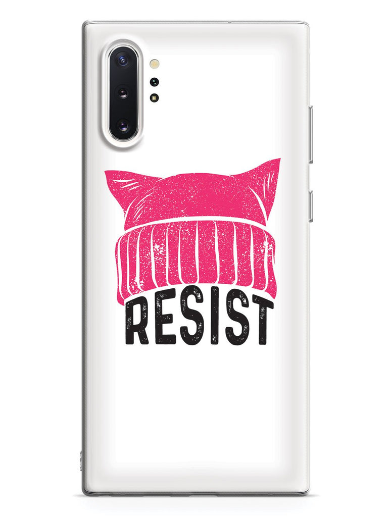 RESIST - Pussy Hat - White Case - pipercleo.com