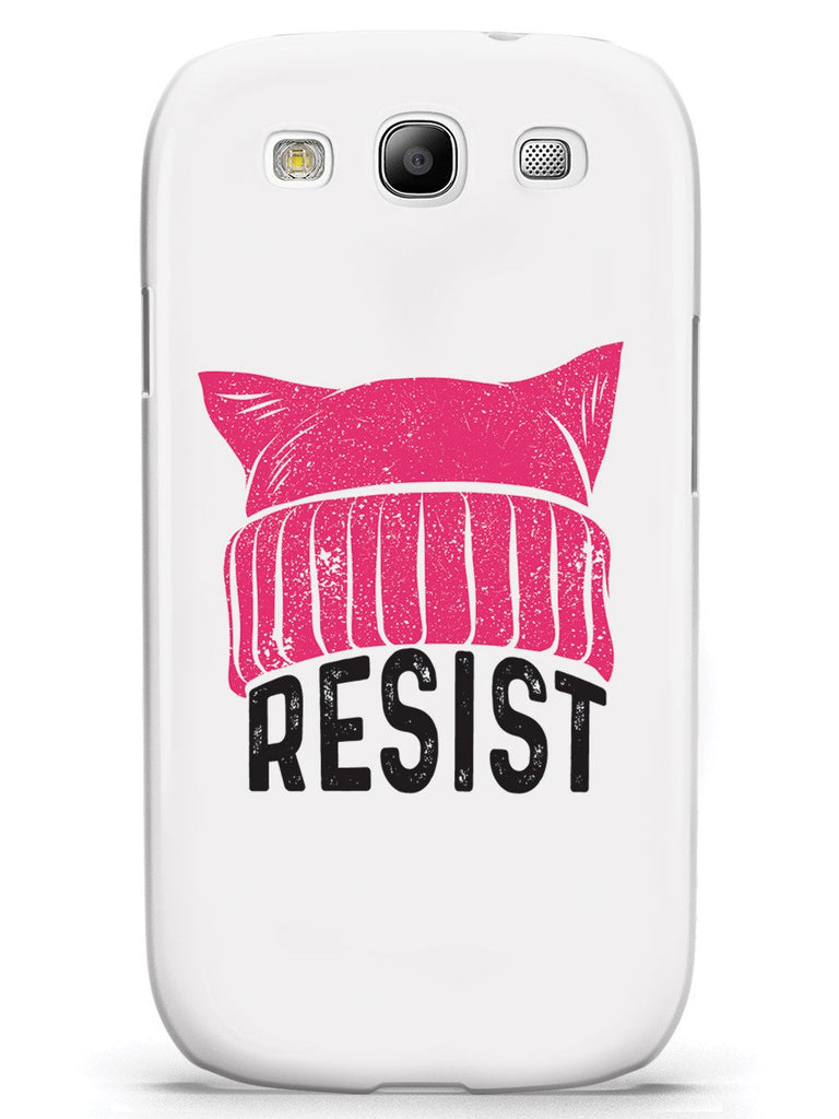 RESIST - Pussy Hat - White Case - pipercleo.com