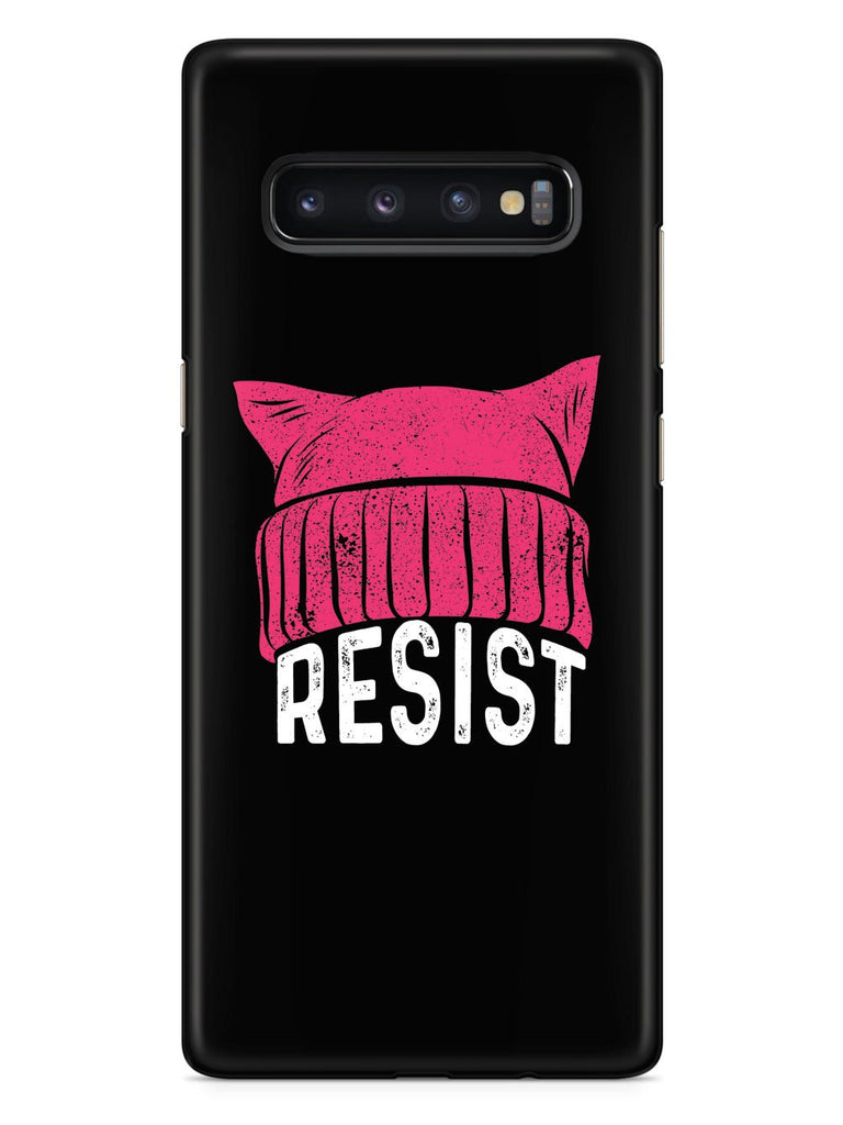 RESIST - Pussy Hat - Black Case - pipercleo.com