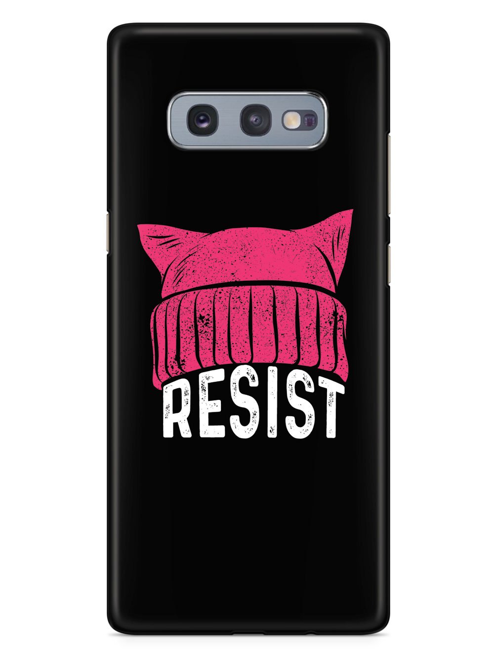 RESIST - Pussy Hat - Black Case - pipercleo.com