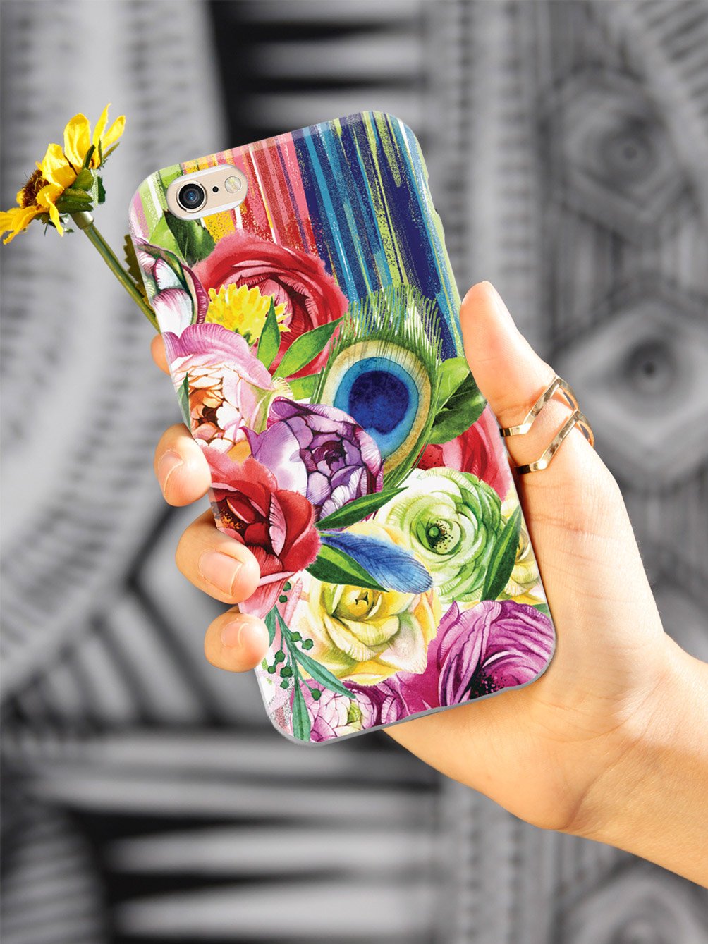 Summer Flower Bouquet Art Case - pipercleo.com