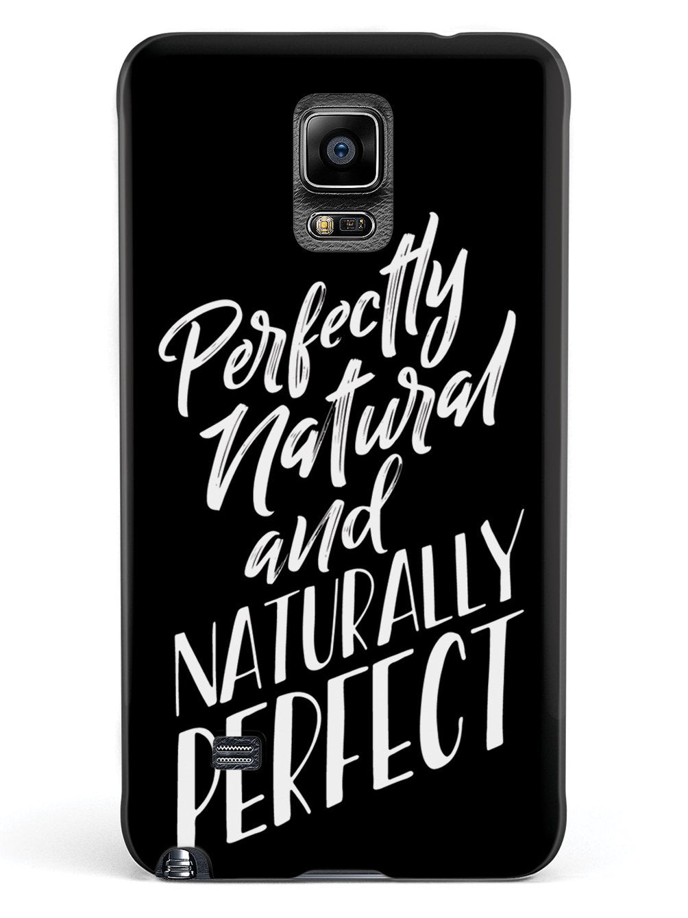 Perfectly Natural and Naturally Perfect - Black Case - pipercleo.com