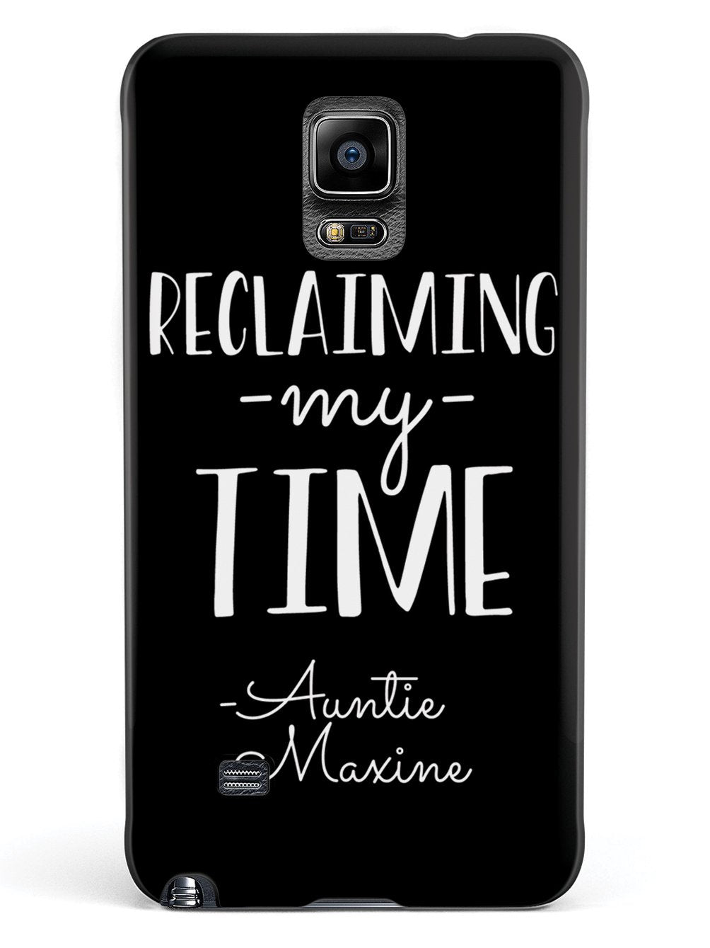 Reclaiming My Time - Auntie Maxine - Black Case - pipercleo.com