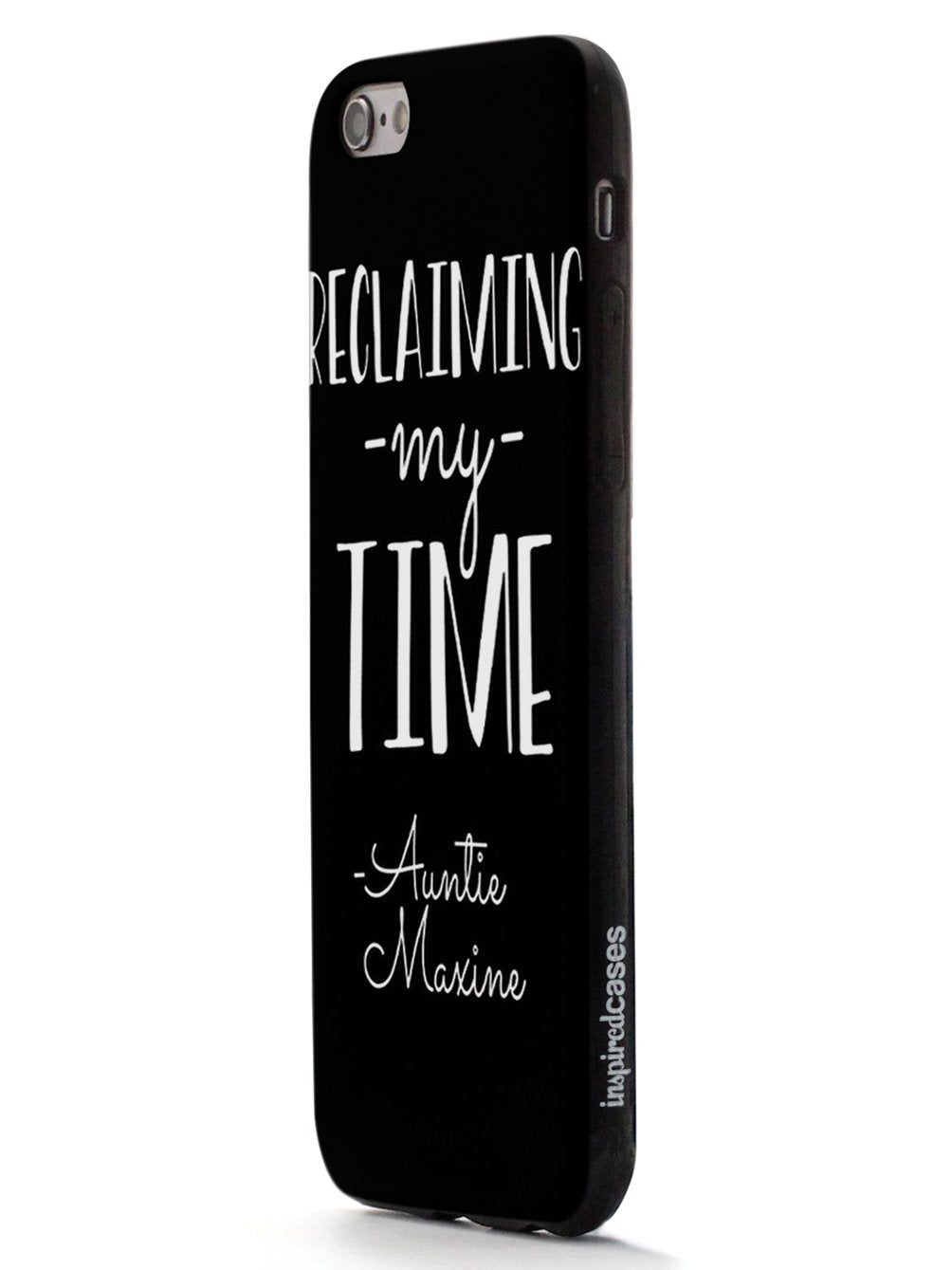 Reclaiming My Time - Auntie Maxine - Black Case - pipercleo.com