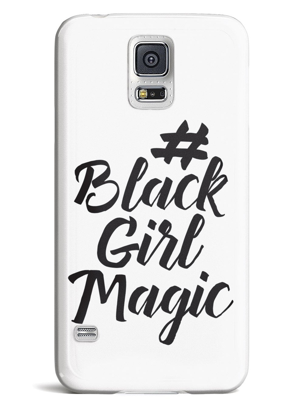 #BlackGirlMagic - White Case - pipercleo.com