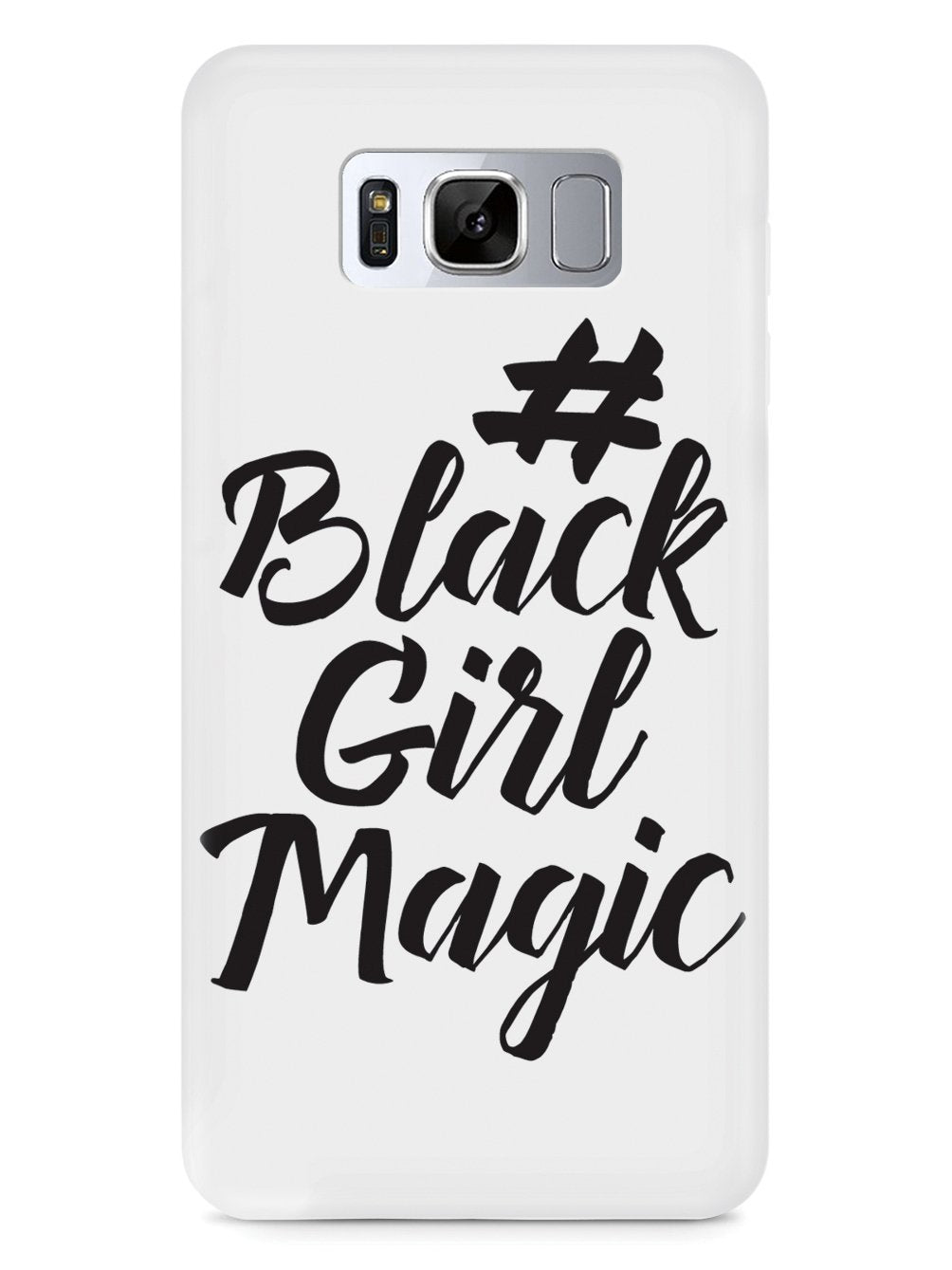 #BlackGirlMagic - White Case - pipercleo.com