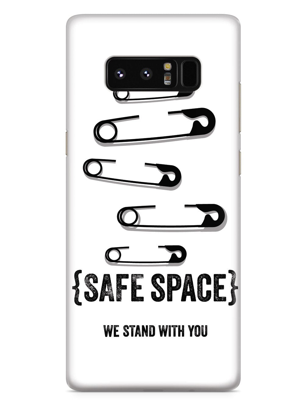 Safe Space - We Stand With You - White Case - pipercleo.com