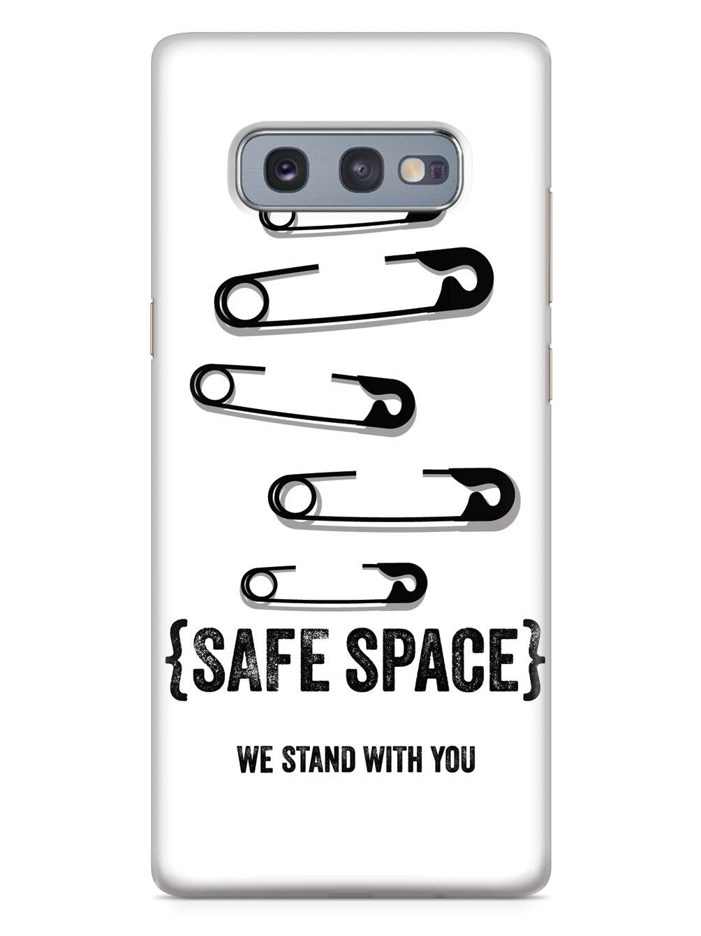 Safe Space - We Stand With You - White Case - pipercleo.com