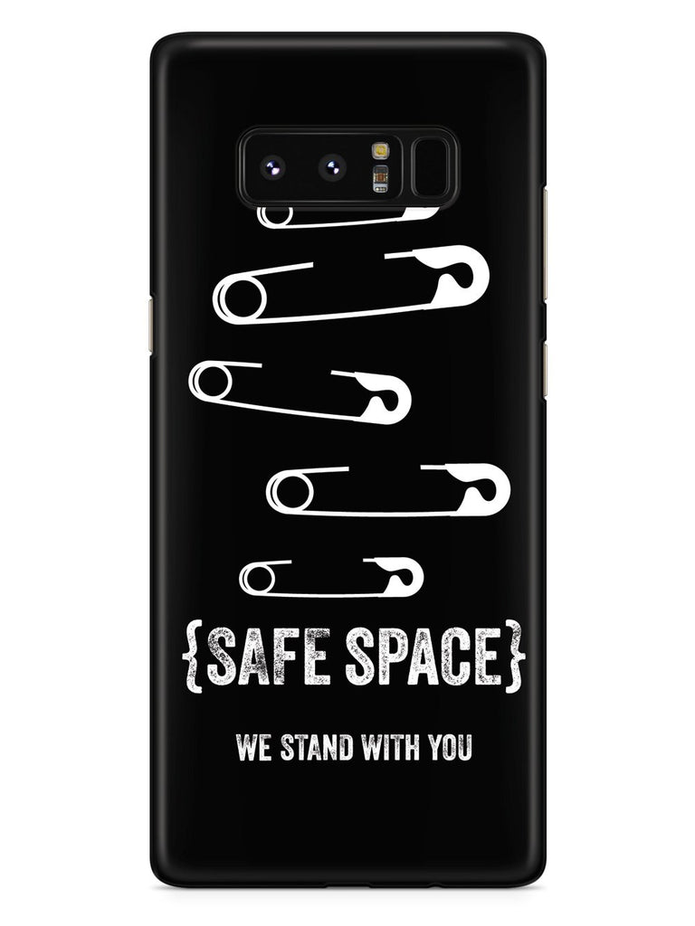 Safe Space - We Stand With You - Black Case - pipercleo.com