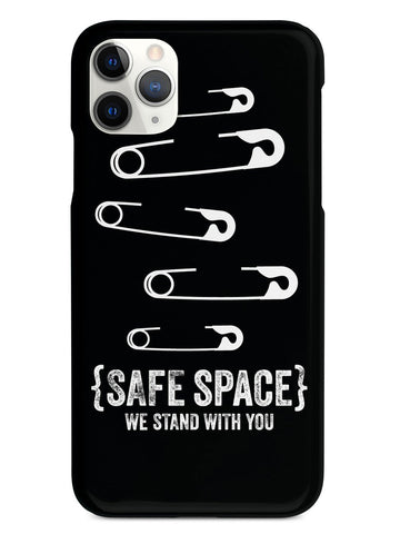 Safe Space - We Stand With You - Black Case - pipercleo.com