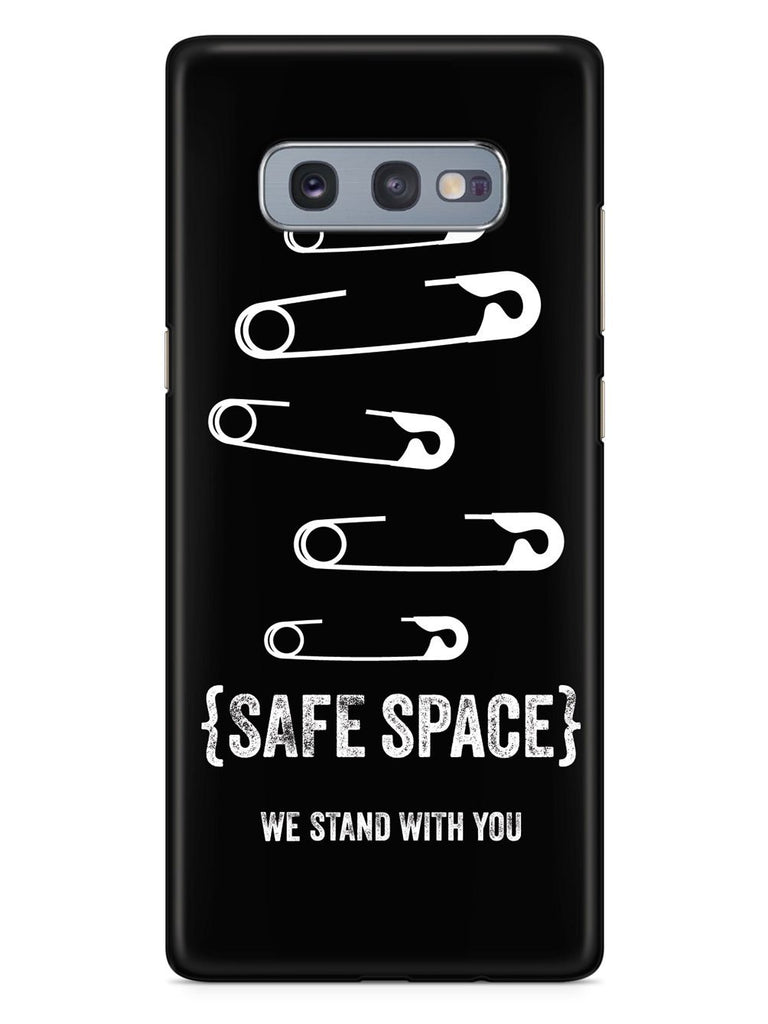 Safe Space - We Stand With You - Black Case - pipercleo.com