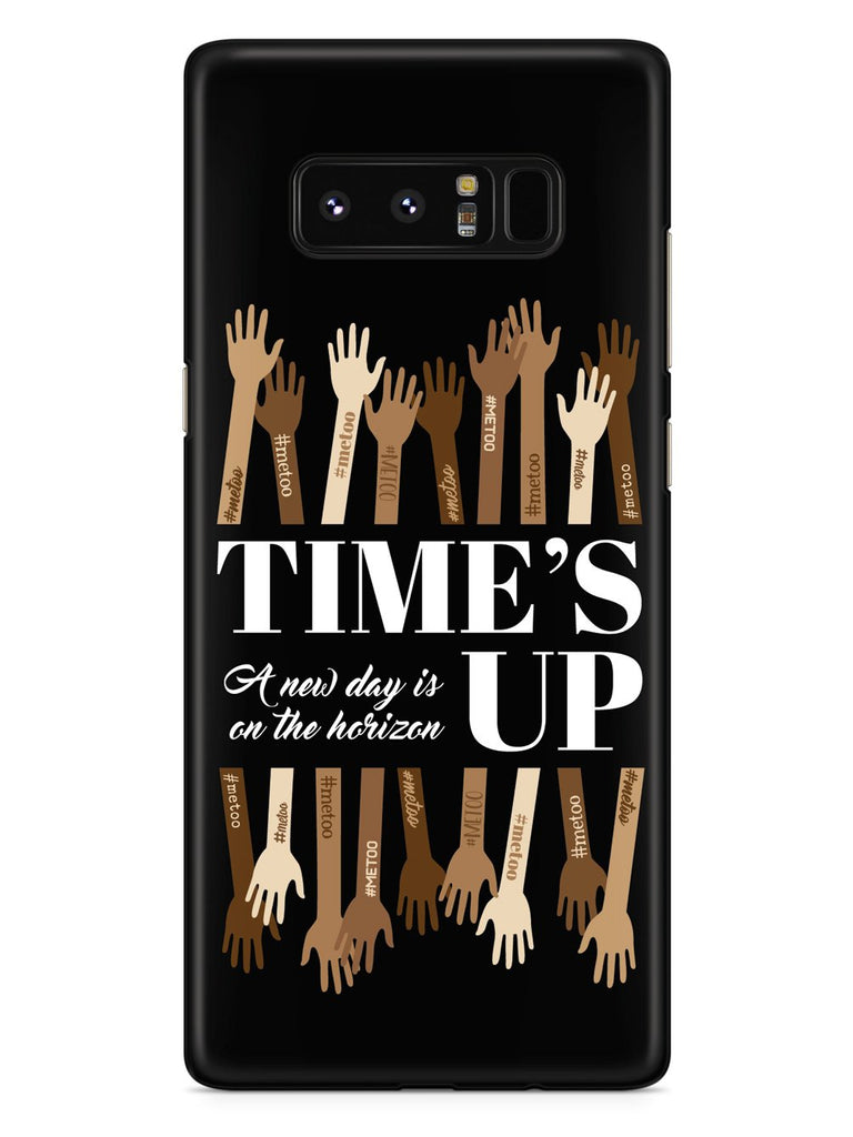 Time's Up - A New Day is on the Horizon - #MeToo - Black Case - pipercleo.com