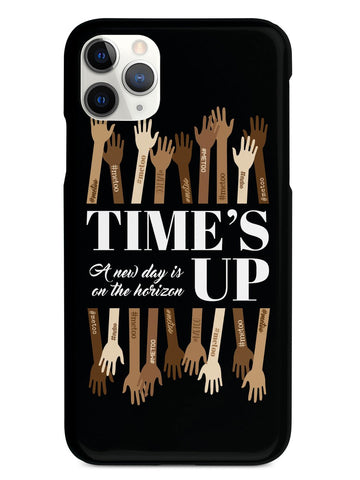 Time's Up - A New Day is on the Horizon - #MeToo - Black Case - pipercleo.com