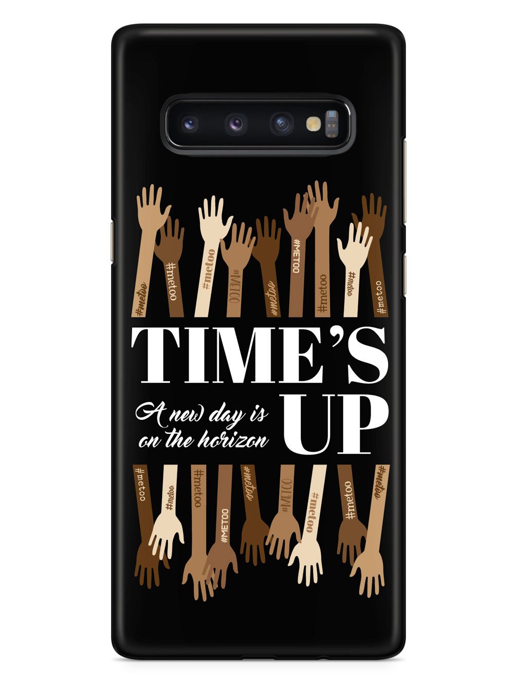 Time's Up - A New Day is on the Horizon - #MeToo - Black Case - pipercleo.com