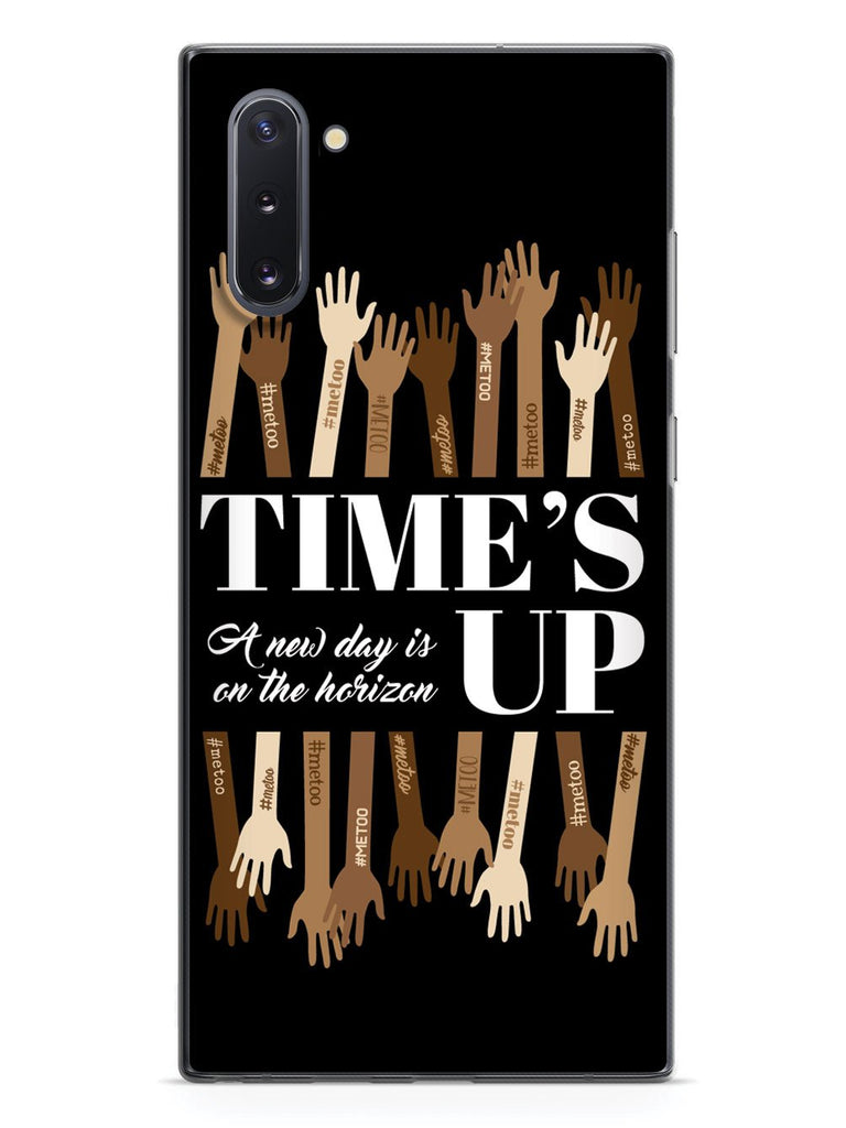 Time's Up - A New Day is on the Horizon - #MeToo - Black Case - pipercleo.com