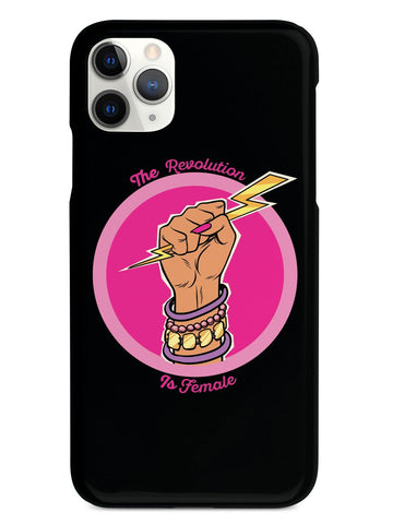 The Revolution Is Female - Black Case - pipercleo.com