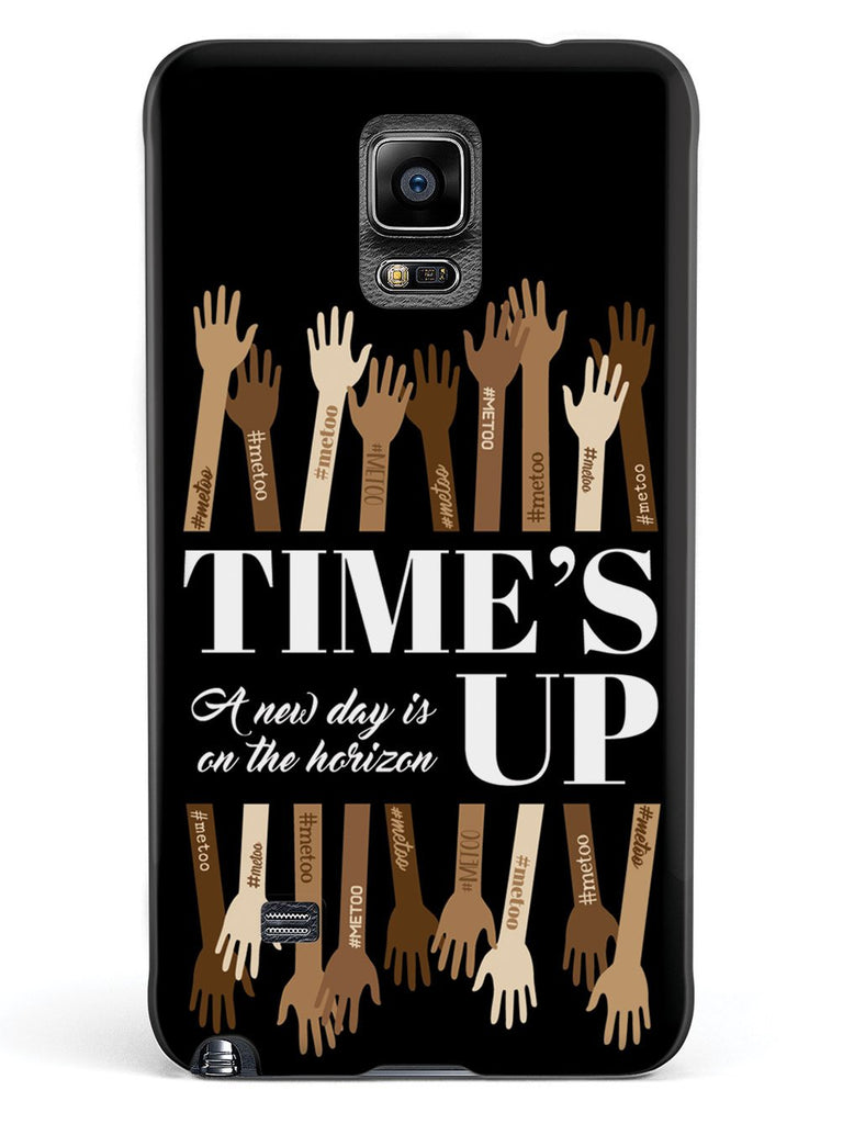 Time's Up - A New Day is on the Horizon - #MeToo - Black Case - pipercleo.com
