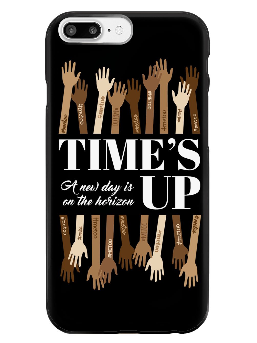 Time's Up - A New Day is on the Horizon - #MeToo - Black Case - pipercleo.com