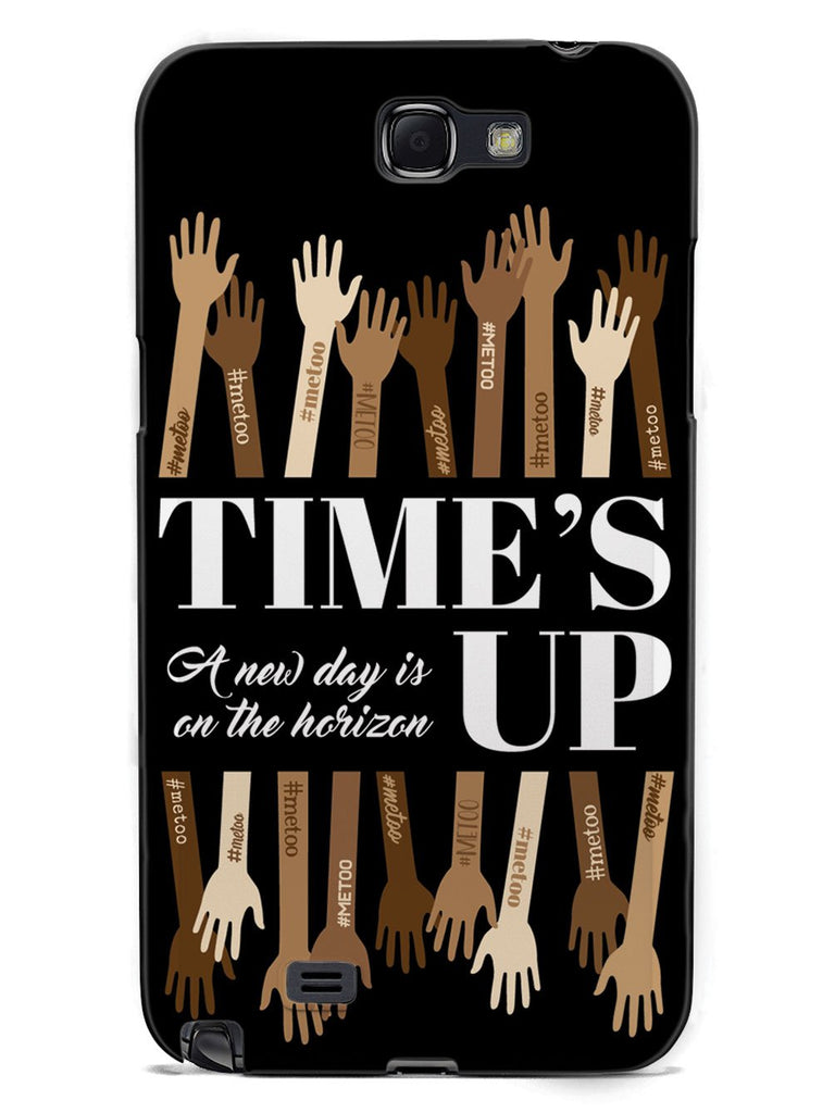 Time's Up - A New Day is on the Horizon - #MeToo - Black Case - pipercleo.com