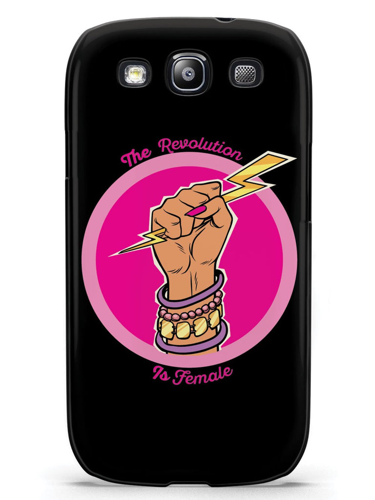 The Revolution Is Female - Black Case - pipercleo.com