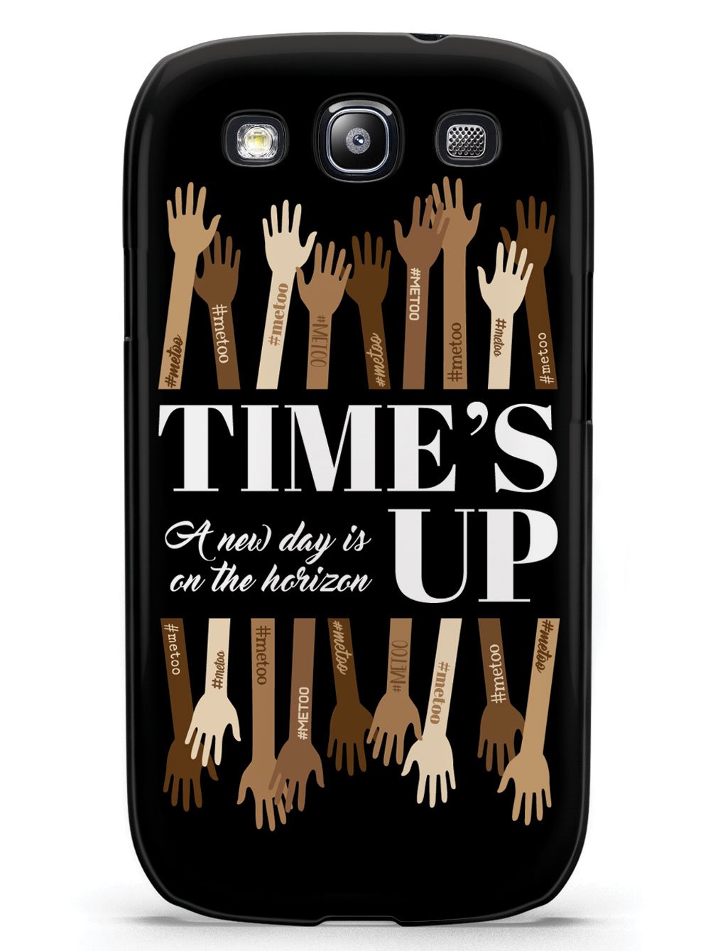 Time's Up - A New Day is on the Horizon - #MeToo - Black Case - pipercleo.com
