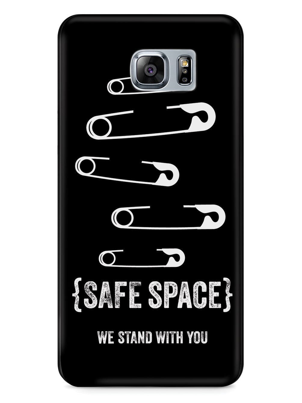 Safe Space - We Stand With You - Black Case - pipercleo.com