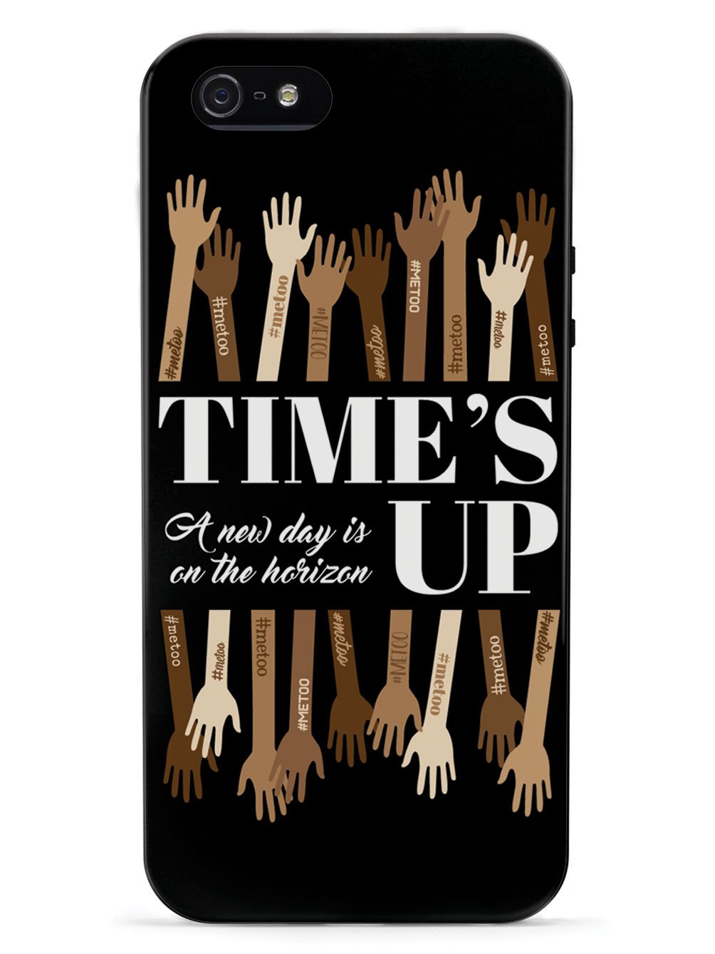 Time's Up - A New Day is on the Horizon - #MeToo - Black Case - pipercleo.com