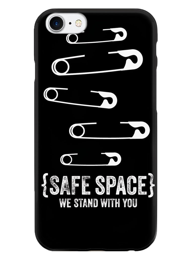 Safe Space - We Stand With You - Black Case - pipercleo.com