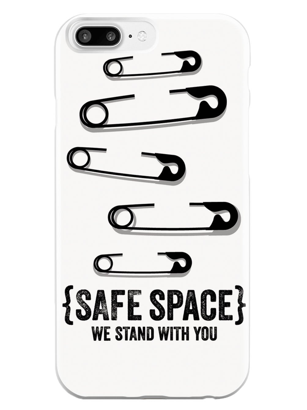 Safe Space - We Stand With You - White Case - pipercleo.com