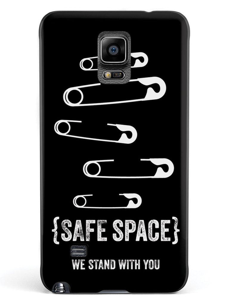 Safe Space - We Stand With You - Black Case - pipercleo.com