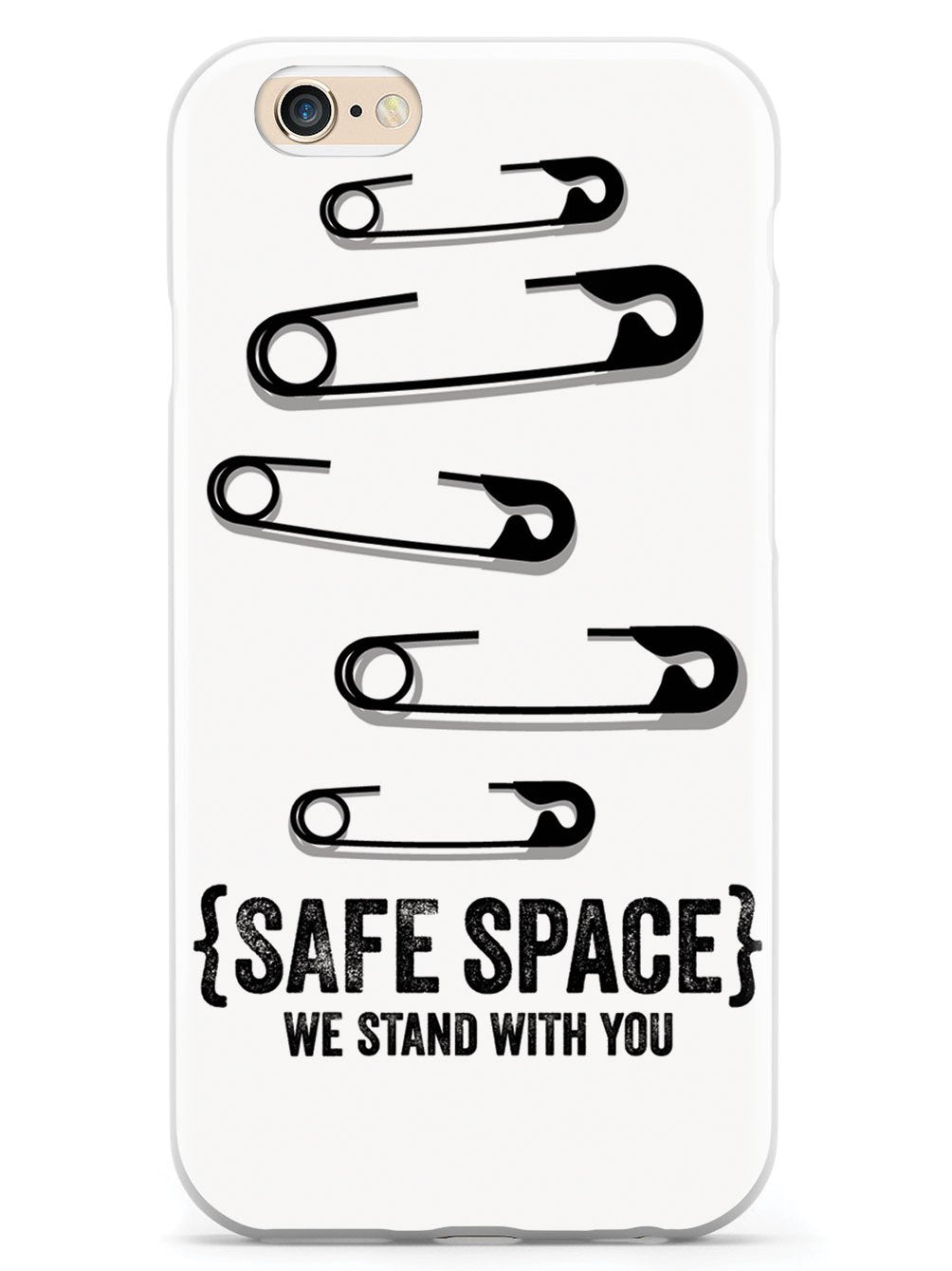 Safe Space - We Stand With You - White Case - pipercleo.com