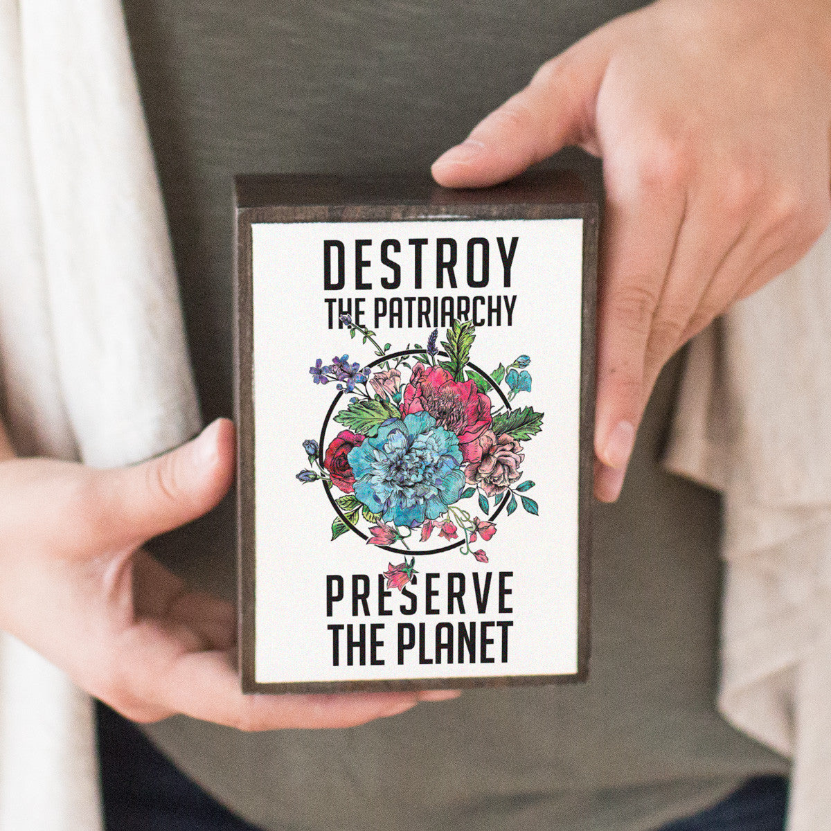 Destroy The Patriarchy Table Top Box - pipercleo.com