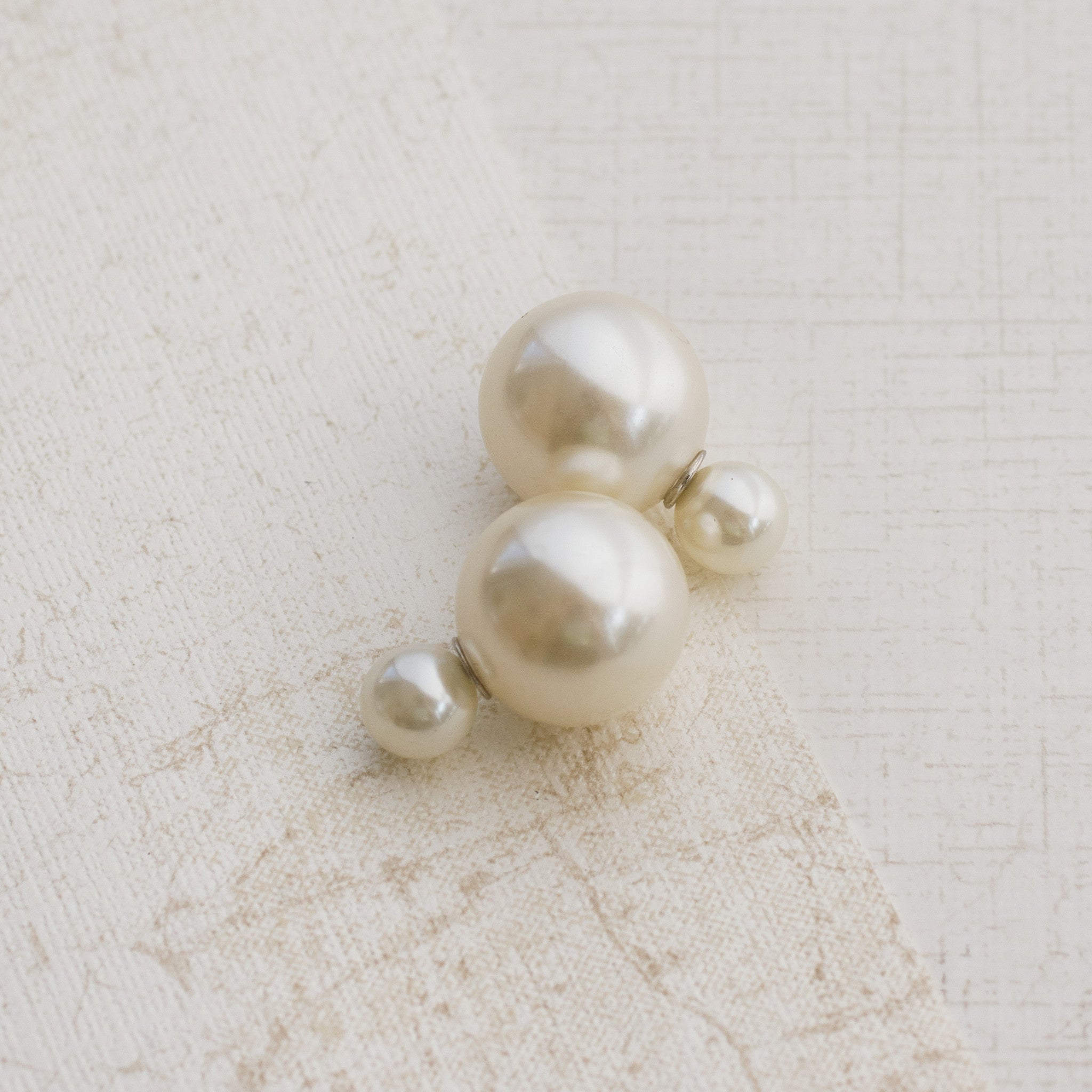 Modern Pearl Silver Earrings - pipercleo.com