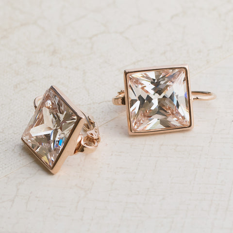 Dear Princess Rose Gold earrings - pipercleo.com