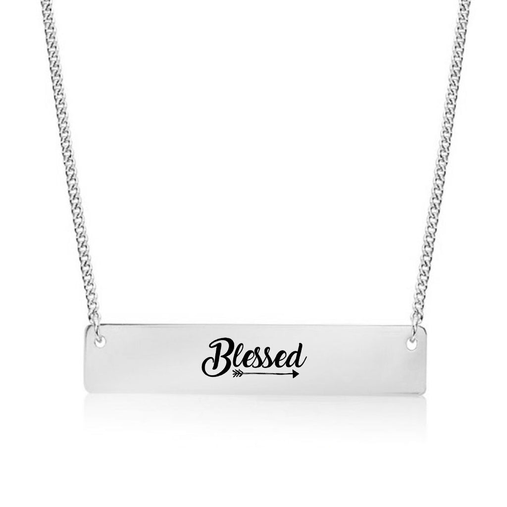 Blessed Arrow Gold / Silver Bar Necklace - pipercleo.com