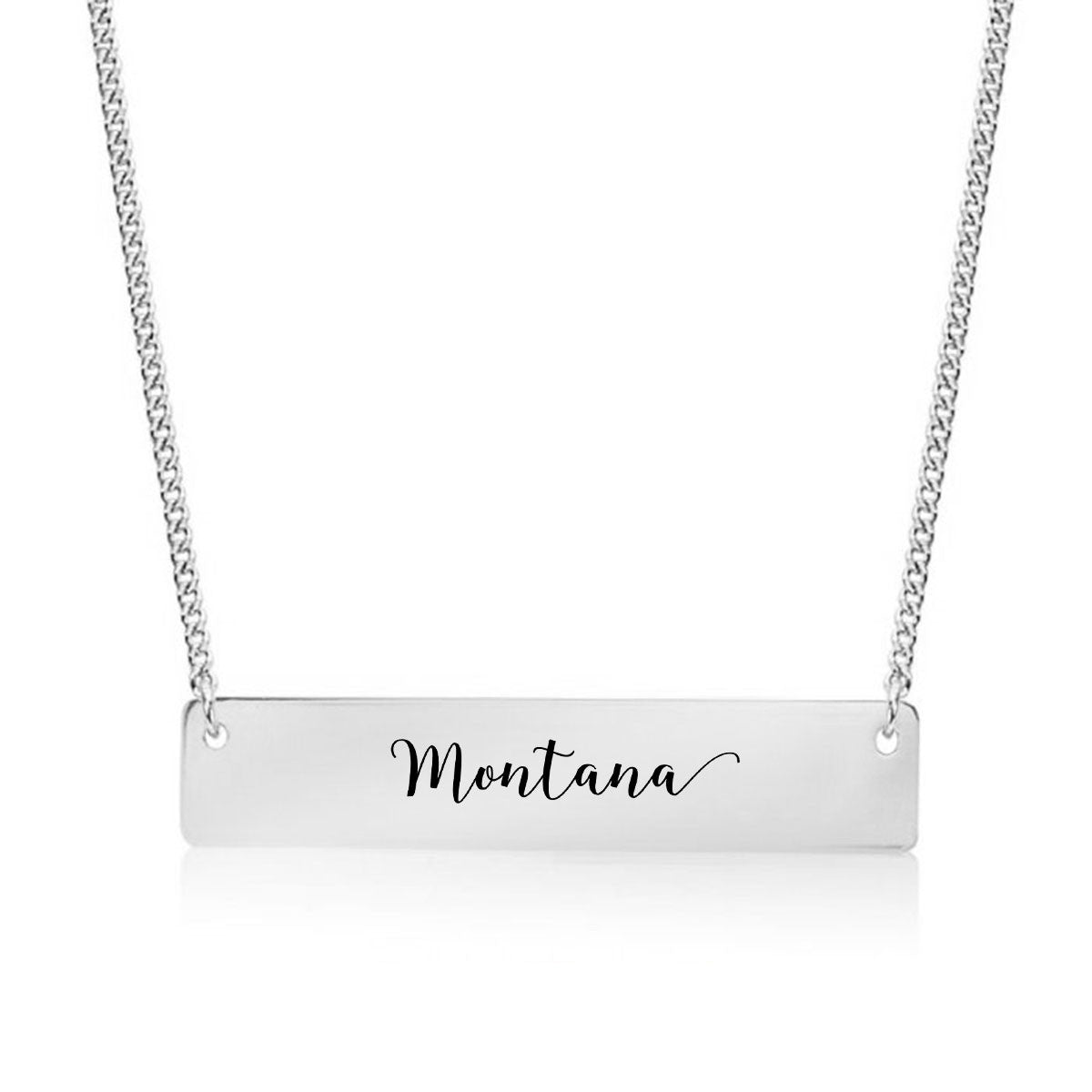 Montana Gold / Silver Bar Necklace - pipercleo.com