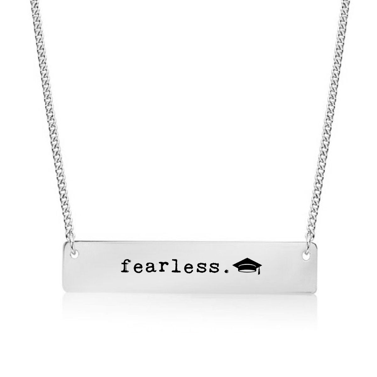 Fearless Future Gold / Silver Bar Necklace - pipercleo.com