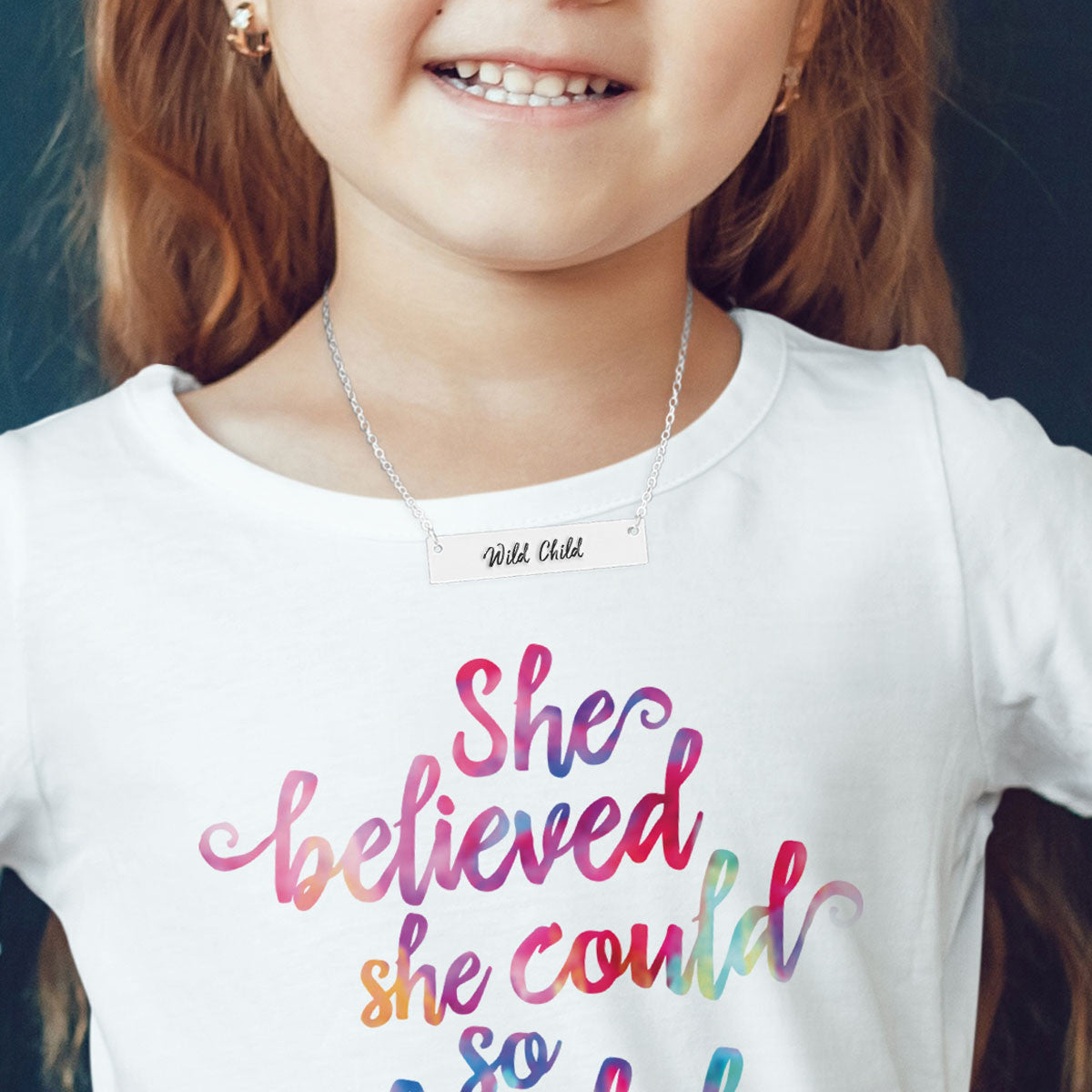 Wild Child Gold / Silver Bar Necklace - pipercleo.com