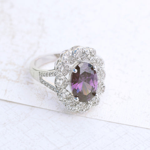 Royal Purple Amethyst Ring - pipercleo.com