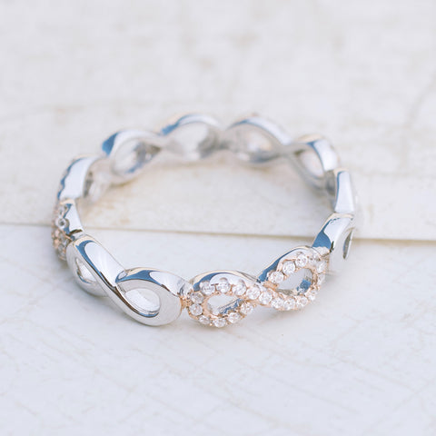 Beyond Infinity Sterling Silver Ring - pipercleo.com