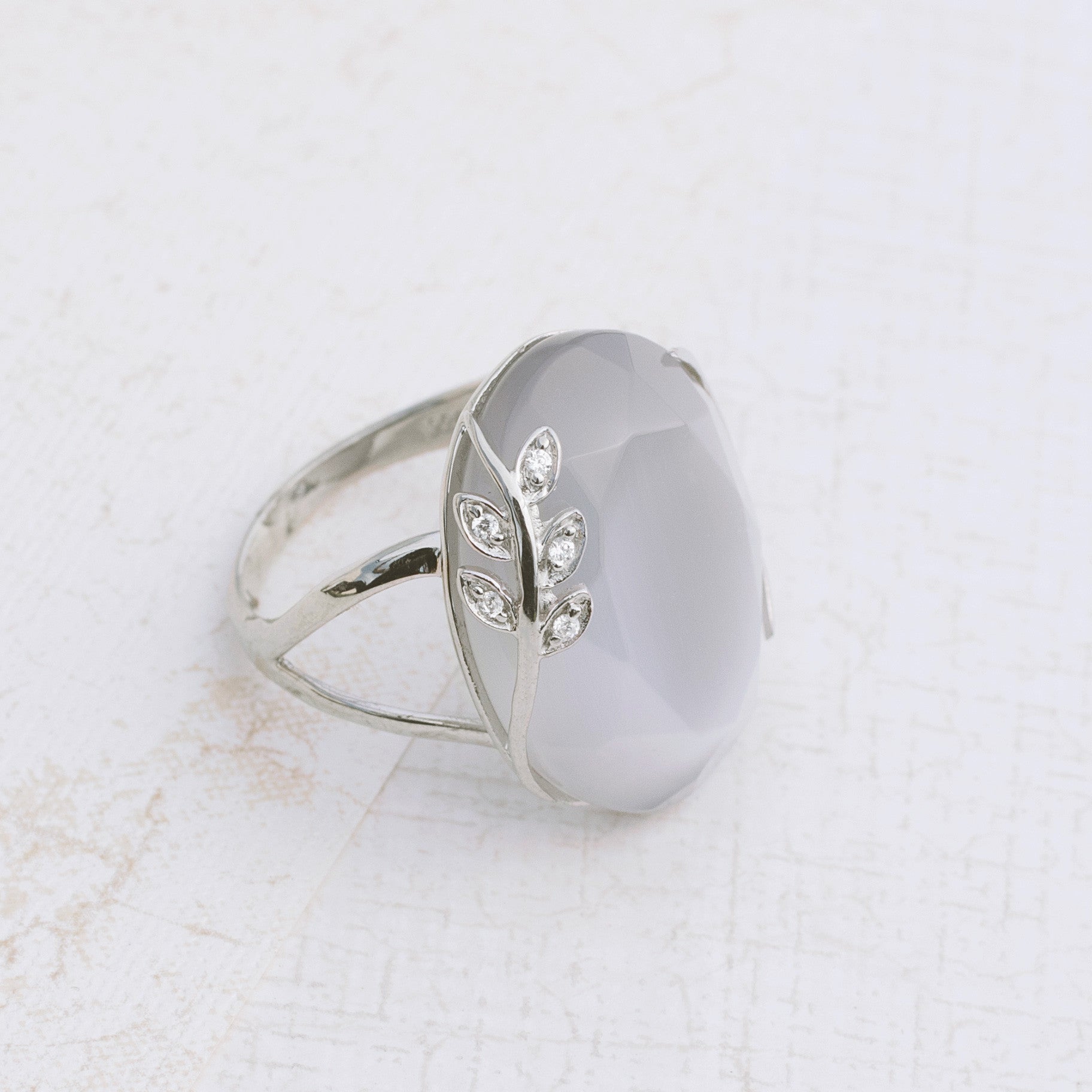 Smoke Signals Sterling Silver Ring - pipercleo.com